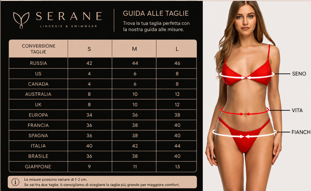 Shell smerlato bikini costume
